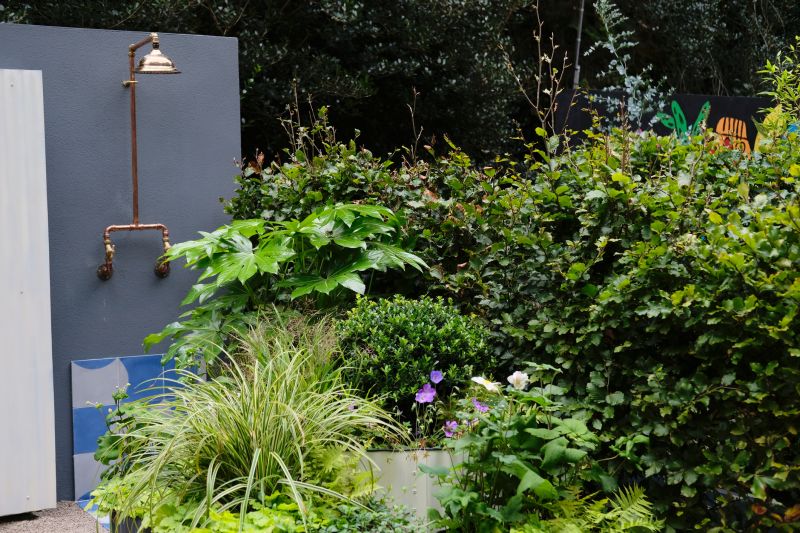 Shower Installation in Summer